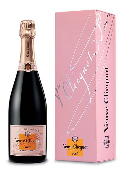 Veuve Clicquot Rosé in Geschenkverpackung